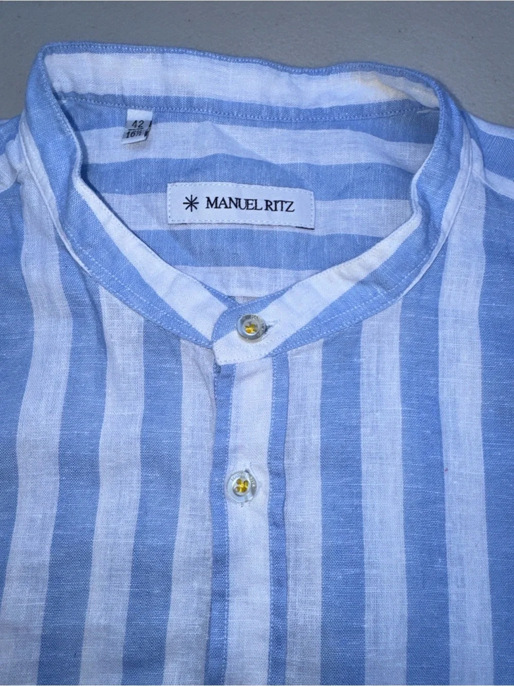 MANUEL RITZ LINEN SHIRT